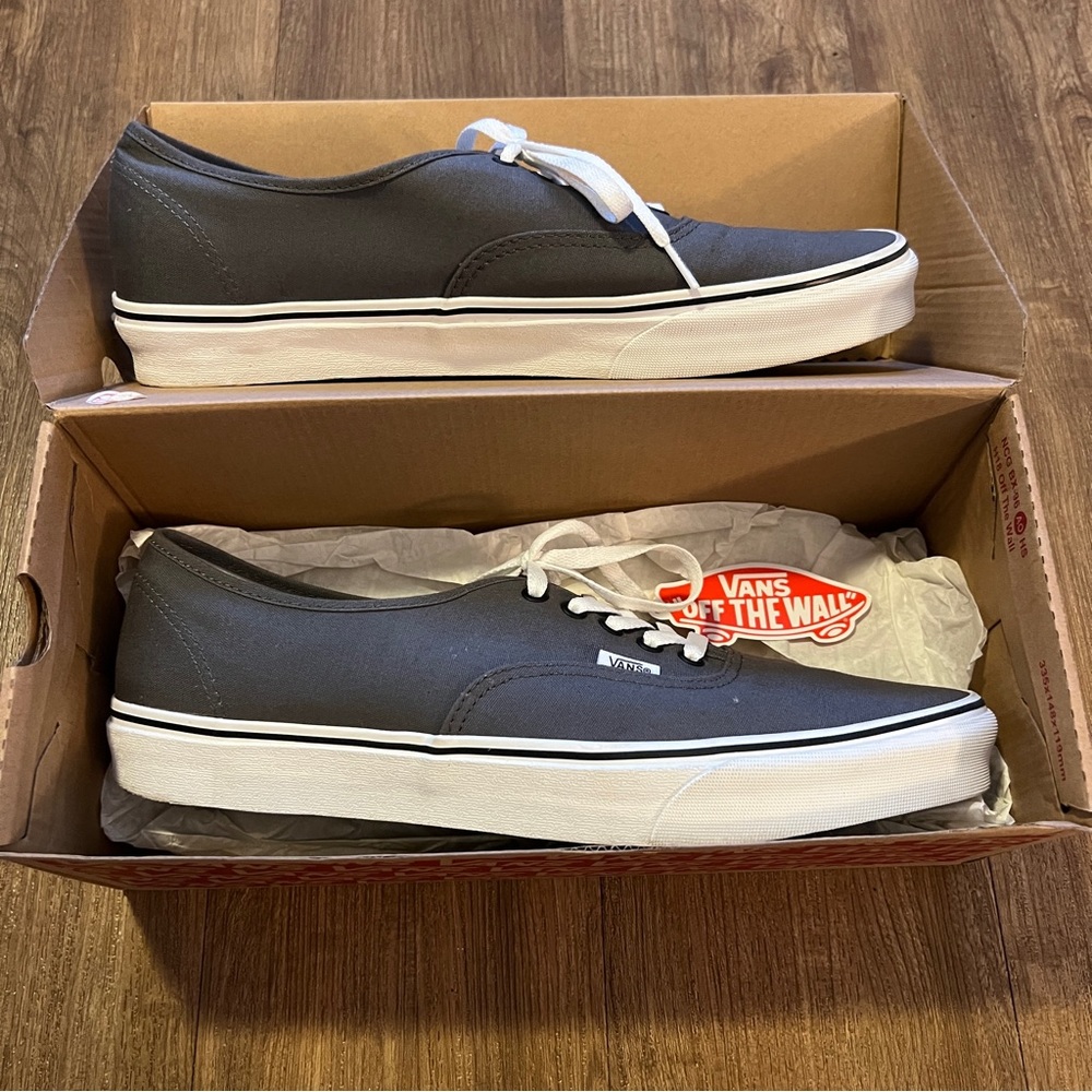 Vans Authentic Shoes - Men’s Size 13 - Pewter/Black